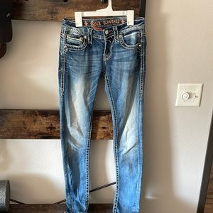Rock revival jeans, barely worn, no stains, great condition